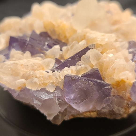 Fluorite with Calcite crystal 🔮 - Picture 3 of 10